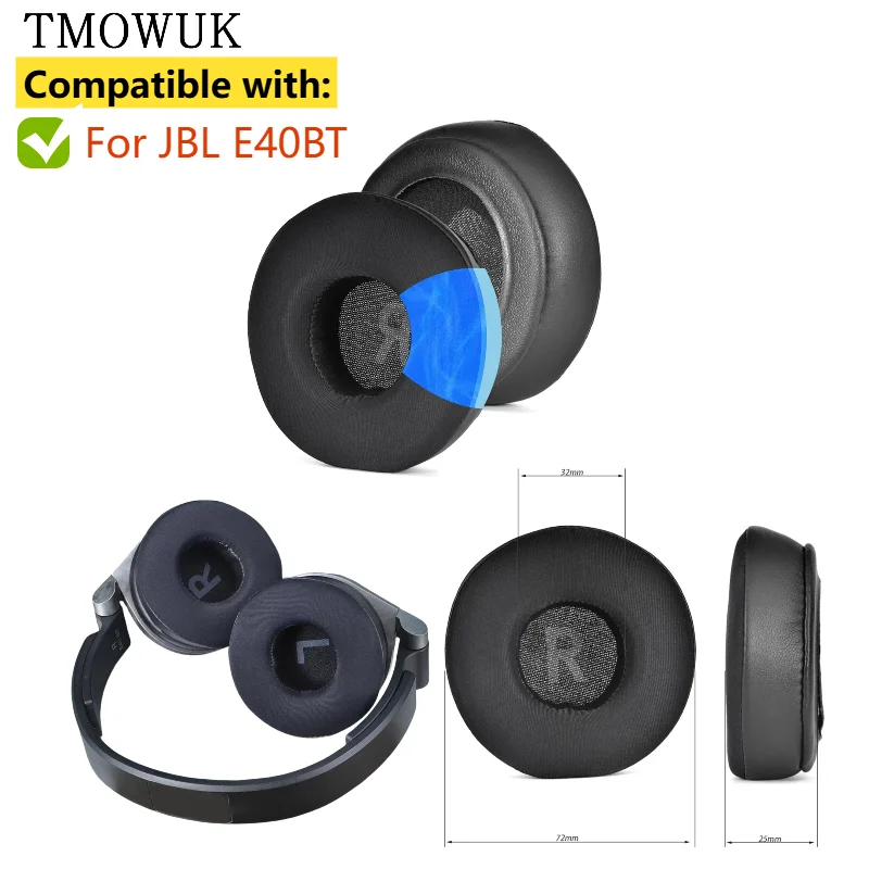 Replacement Earpads for JBL E40BT Headphones Mesh / Ice gel / Leather Ear Cushion Pads
Replacement Earpads for JBL E40BT Headphones Mesh / Ice gel / Leather Ear Cushion Pads