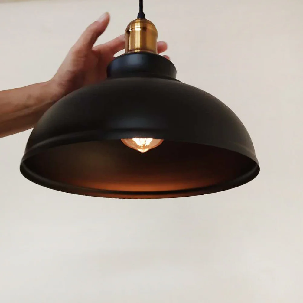 Industrial Vintage Iron Hanging Lamp Shade 29Cm Black Pendant Light Cover for Restaurant Cafe Hotel Dining Room Loft Aisle
Industrial Vintage Iron Hanging Lamp Shade 29Cm Black Pendant Light Cover for Restaurant Cafe Hotel Dining Room Loft Aisle