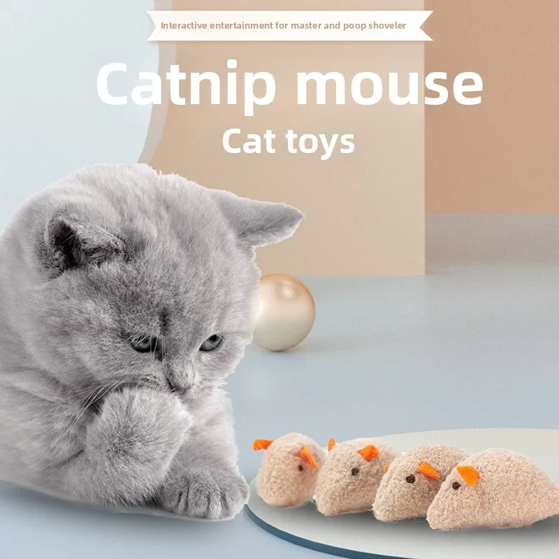 3PCS Cat Toy Simulation Mouse Self-hi Kitten Toy Bite-resistant Catnip Cats Toy Products Supplies
3PCS Cat Toy Simulation Mouse Self-hi Kitten Toy Bite-resistant Catnip Cats Toy Products Supplies