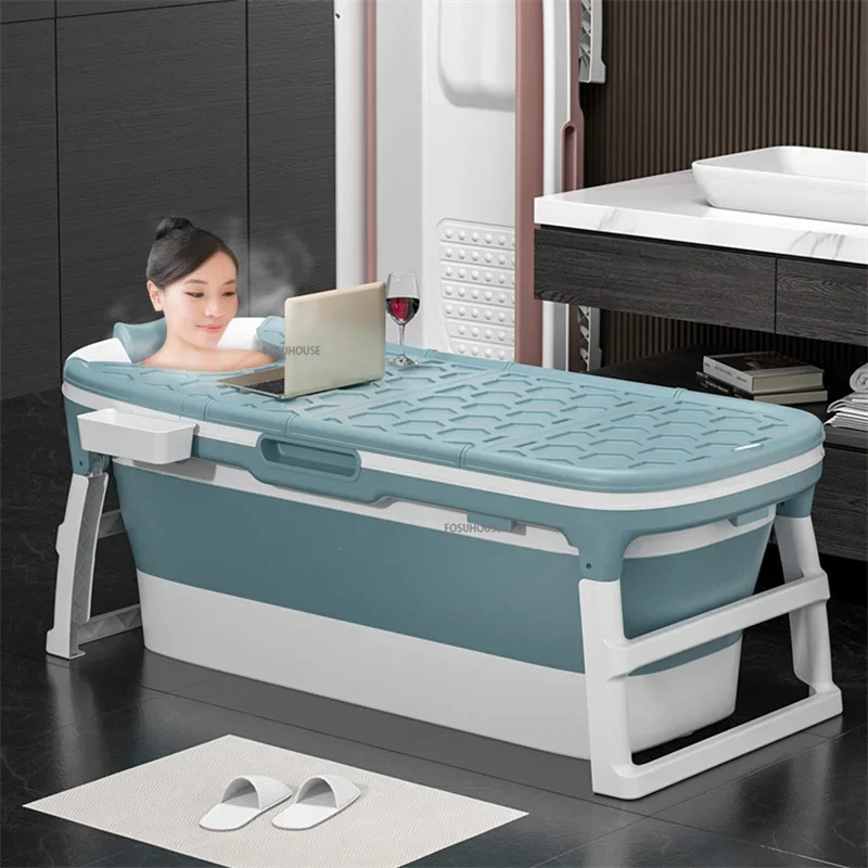 Household Foldable Bathtub Adult Thicken Plastic Bathroom Tub Bath Barrel Spa Full Body Sweat Steam Portable Foot Massage Tub
Household Foldable Bathtub Adult Thicken Plastic Bathroom Tub Bath Barrel Spa Full Body Sweat Steam Portable Foot Massage Tub