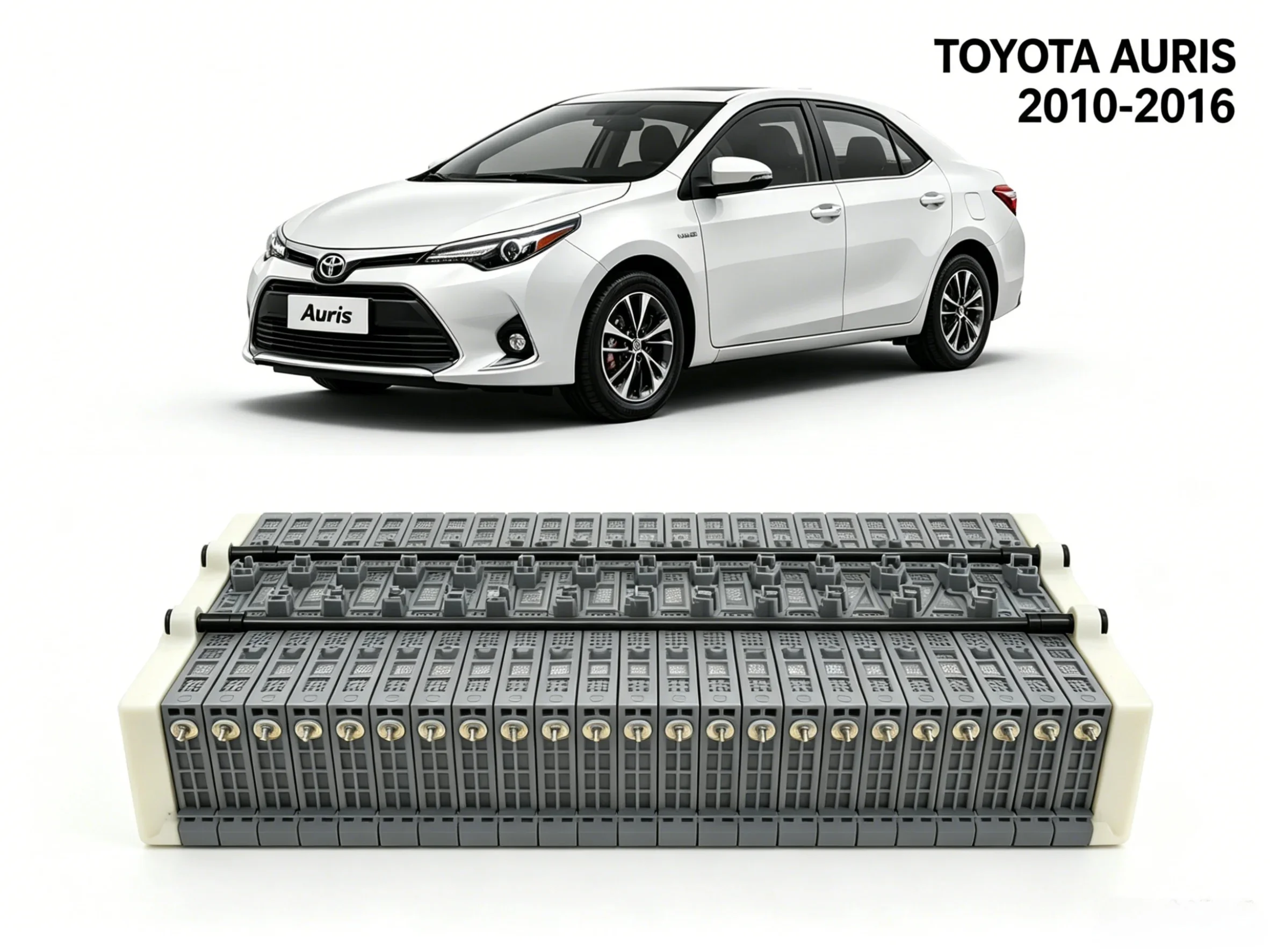 Lithium NMC 7.2V 6.5AH Hybrid Battery Pack for Toyota Auris Hybrid ZWA10 2010-2016 Replacement Cells
Lithium NMC 7.2V 6.5AH Hybrid Battery Pack for Toyota Auris Hybrid ZWA10 2010-2016 Replacement Cells