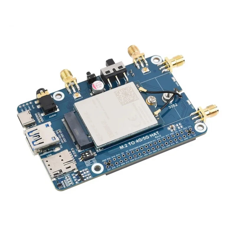 Raspberry Pi EM060K-GL LTE-6 HAT, LTE-A Multi-Band, GNSS Positioning, Comes With EM060K-GL Module
Raspberry Pi EM060K-GL LTE-6 HAT, LTE-A Multi-Band, GNSS Positioning, Comes With EM060K-GL Module