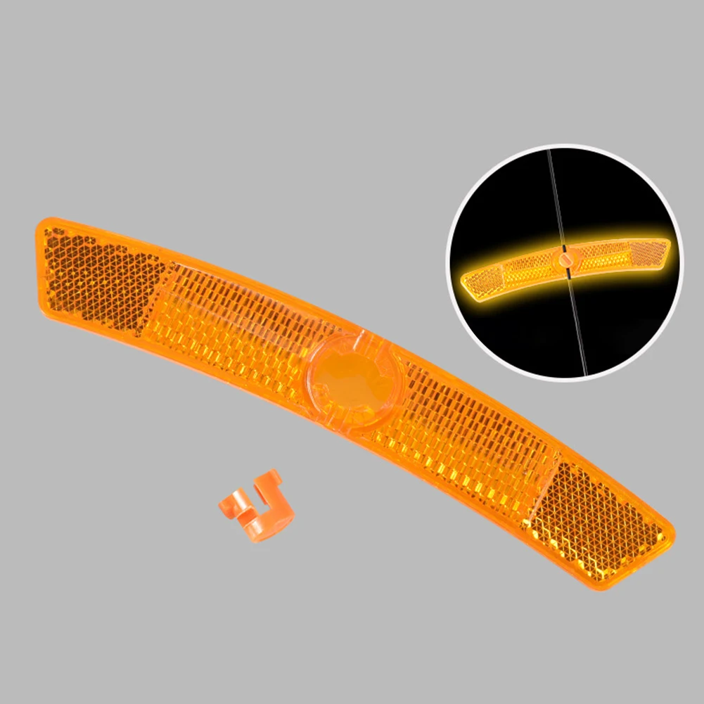 Bicycle Reflective Strips Spoke Reflector Garden Indoor 125*20mm cycling Accessories Mountain Bike Replacement part White/Yellow
Bicycle Reflective Strips Spoke Reflector Garden Indoor 125*20mm cycling Accessories Mountain Bike Replacement part White/Yellow