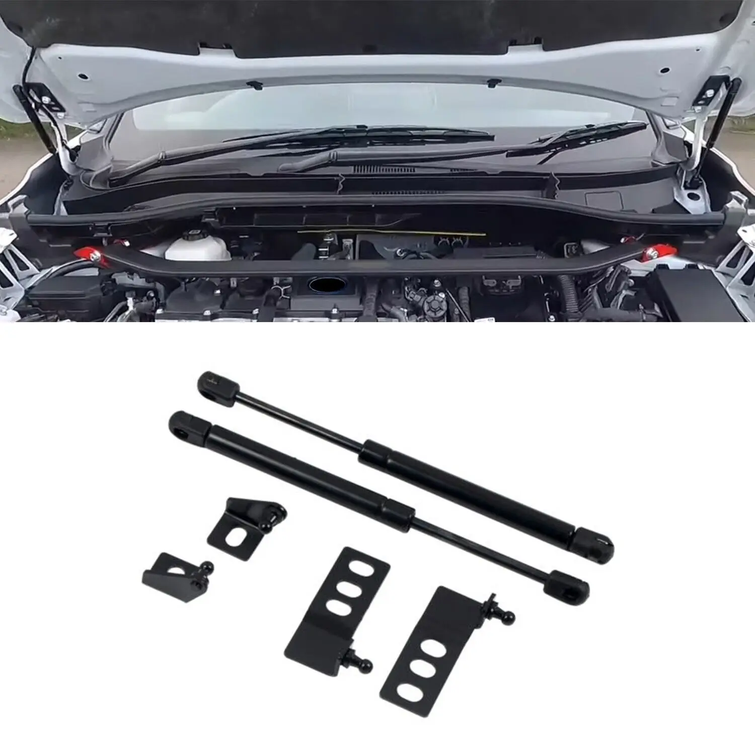 Car Accessories For Toyota Corolla Cross 2022 2023 2024 Front Bonnet Gas Struts Lift Supports Rod Arms Springs Shock 1 Set
Car Accessories For Toyota Corolla Cross 2022 2023 2024 Front Bonnet Gas Struts Lift Supports Rod Arms Springs Shock 1 Set