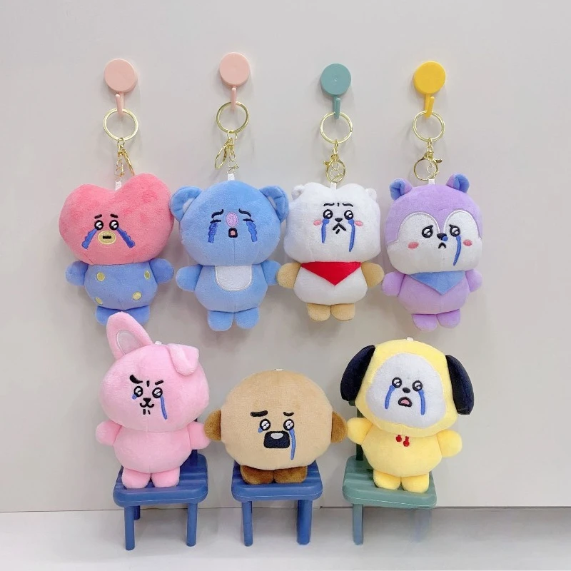 New K-pop bt21 plush toy pendant bag, cute crying bunny series pendant, keychain, cartoon pink rabbit support small doll 2026
New K-pop bt21 plush toy pendant bag, cute crying bunny series pendant, keychain, cartoon pink rabbit support small doll 2026