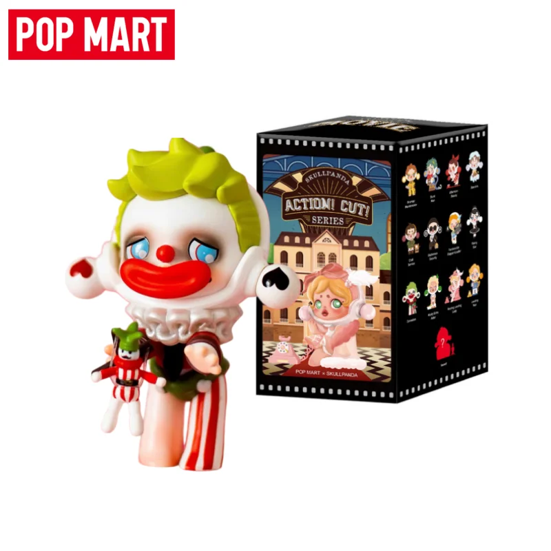 POP MART Skullpanda ACTION CUT Series Blind Box Toy Cute SP Desktop Decoration Figure Model Collection Toy Girl's Birthday Gift
POP MART Skullpanda ACTION CUT Series Blind Box Toy Cute SP Desktop Decoration Figure Model Collection Toy Girl's Birthday Gift