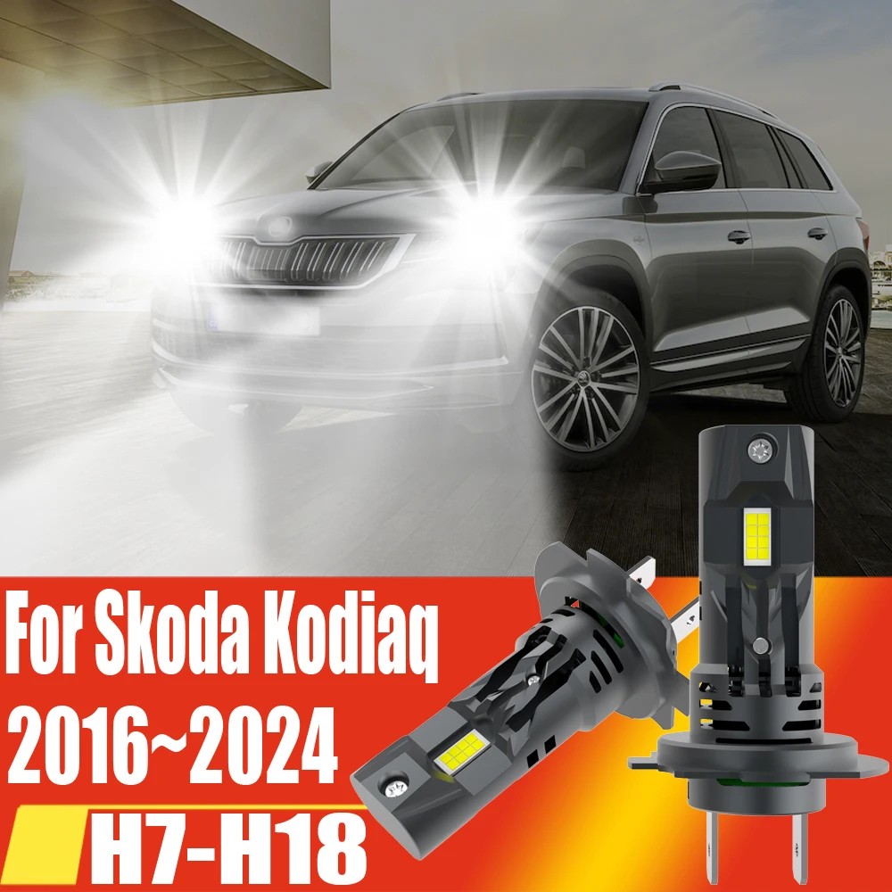 2pcs H7 Led Headlight Canbus High Power Car Bulb White Auto Fog Lights Moto Turbo Diode Lamp 12v 55w For Skoda Kodiaq 2016~2024
2pcs H7 Led Headlight Canbus High Power Car Bulb White Auto Fog Lights Moto Turbo Diode Lamp 12v 55w For Skoda Kodiaq 2016~2024