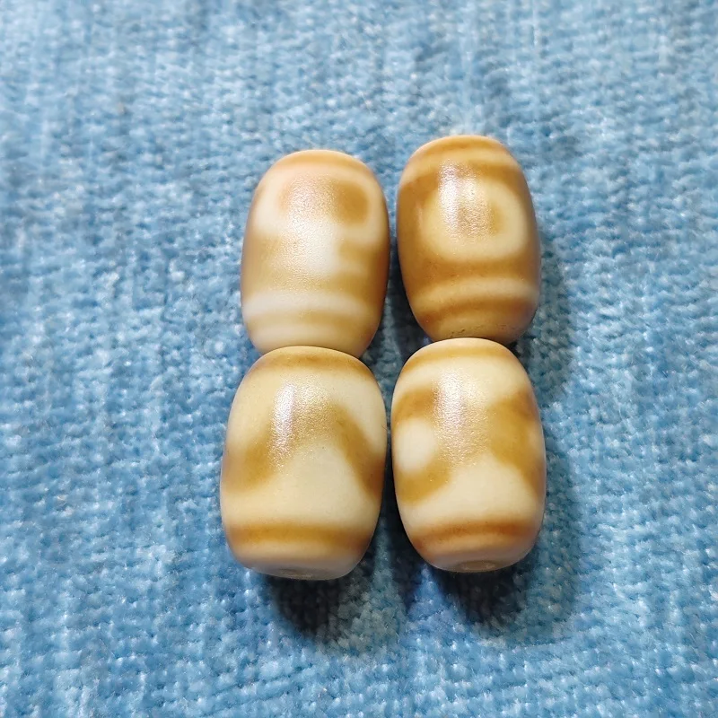Tibetan Totem yellow sugar color delicate and penetrAting Dzi Agate Beads Necklace Pendant Bracelet DIY Accessories 100pcs/pack
Tibetan Totem yellow sugar color delicate and penetrAting Dzi Agate Beads Necklace Pendant Bracelet DIY Accessories 100pcs/pack
