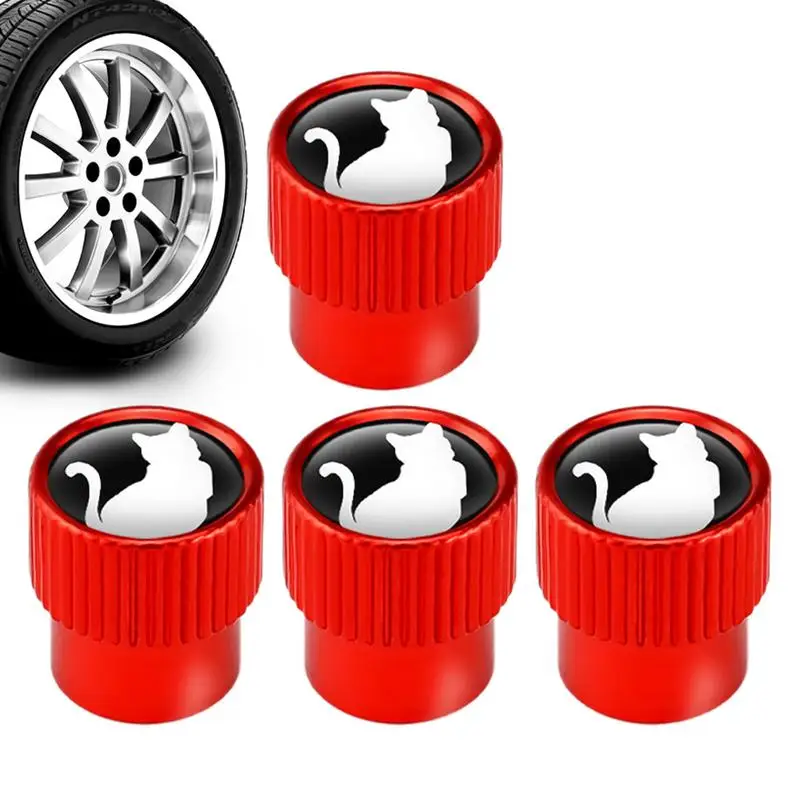 Tire Stem Valve Caps Kitten Pattern Tyre Valve Dust Caps For Car Heavy Duty 4X Auto Wheel Accessories For Cycle Trucks
Tire Stem Valve Caps Kitten Pattern Tyre Valve Dust Caps For Car Heavy Duty 4X Auto Wheel Accessories For Cycle Trucks