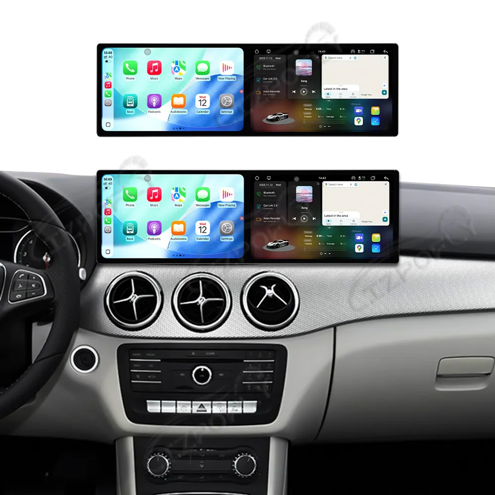 9,1-дюймовый автомобильный радиоприемник с двойным экраном для Mercedes-Benz B-Class W246 2015-2018 NTG 5.0 CarPlay GPS-навигация Мультимедиа Стерео WIFI 4G
9,1-дюймовый автомобильный радиоприемник с двойным экраном для Mercedes-Benz B-Class W246 2015-2018 NTG 5.0 CarPlay GPS-навигация Мультимедиа Стерео WIFI 4G