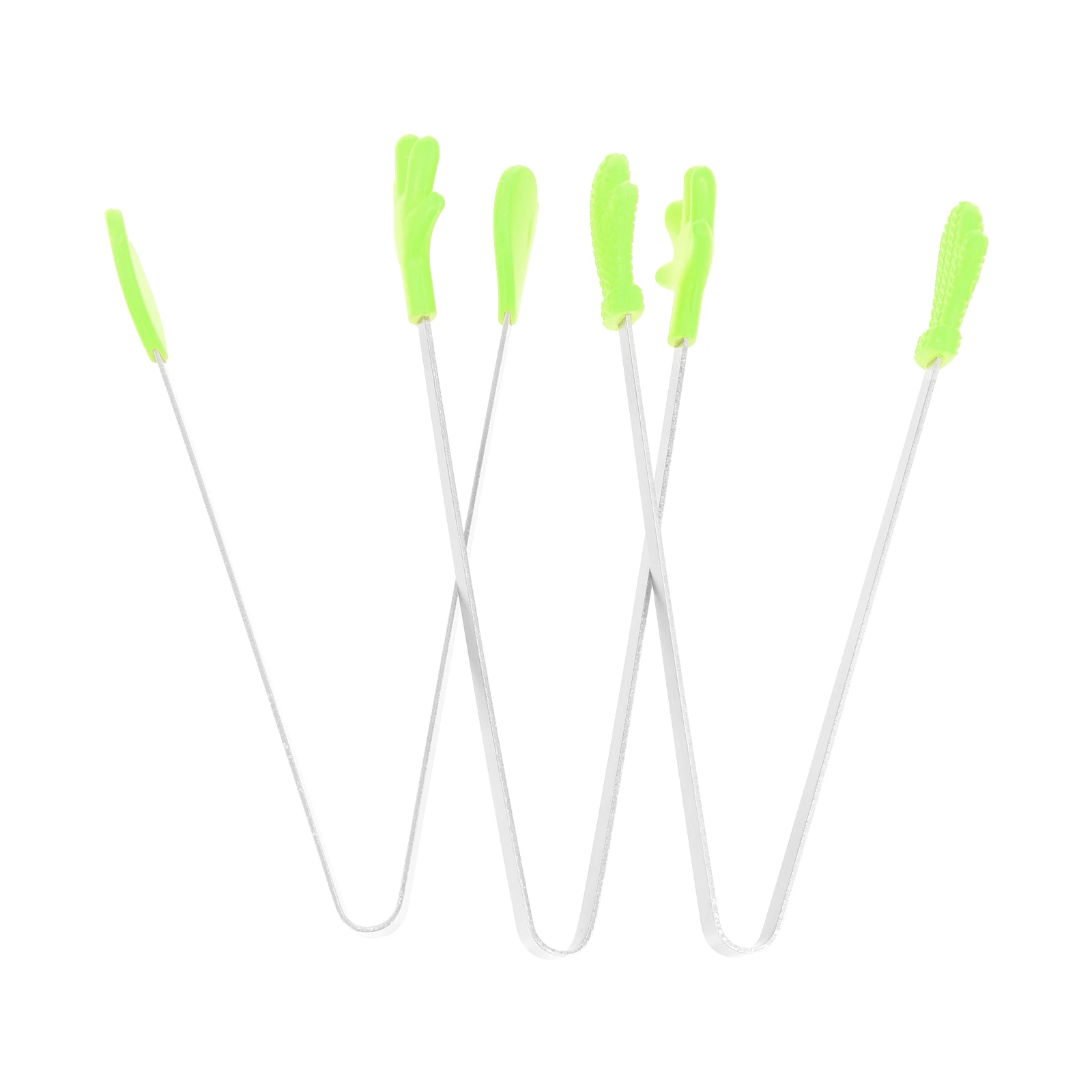 3pcs SiliconeTongs StainlessSteel AntiSlip IceCubeClips DailyUse PartyTools MiniBakeryTong
3pcs SiliconeTongs StainlessSteel AntiSlip IceCubeClips DailyUse PartyTools MiniBakeryTong