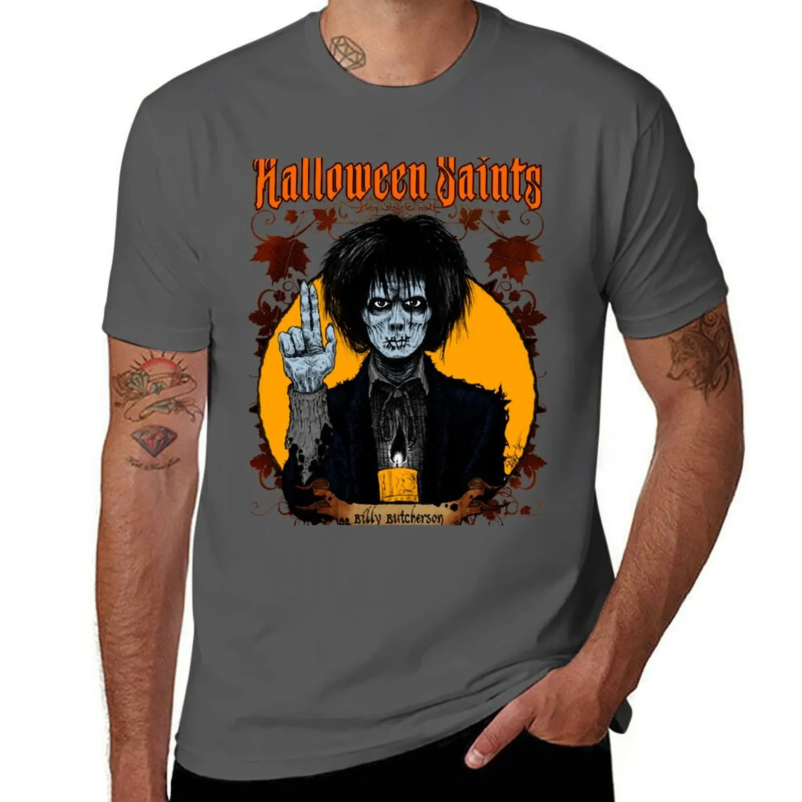 Halloween Saints: Billy Butcherson T-Shirt Work Utility Casual Tee Shirt
Halloween Saints: Billy Butcherson T-Shirt Work Utility Casual Tee Shirt