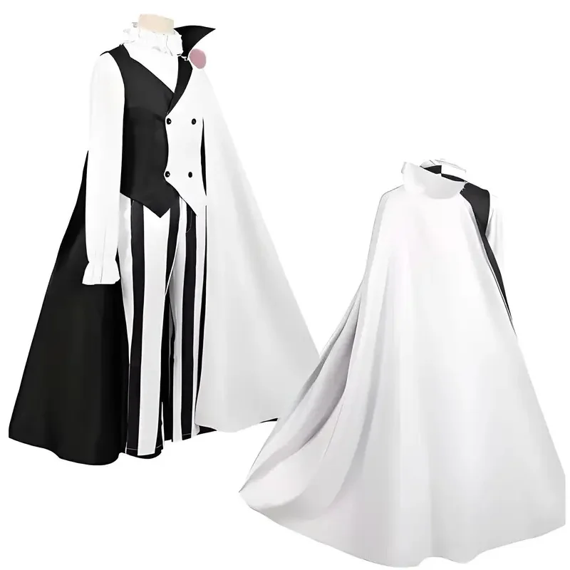 ☆YunCos Gogol Costume Anime Bungou BSD Season 4 Nikolai Cosplay Cloak Cape Uniform Suit Wig Halloween☆
☆YunCos Gogol Costume Anime Bungou BSD Season 4 Nikolai Cosplay Cloak Cape Uniform Suit Wig Halloween☆