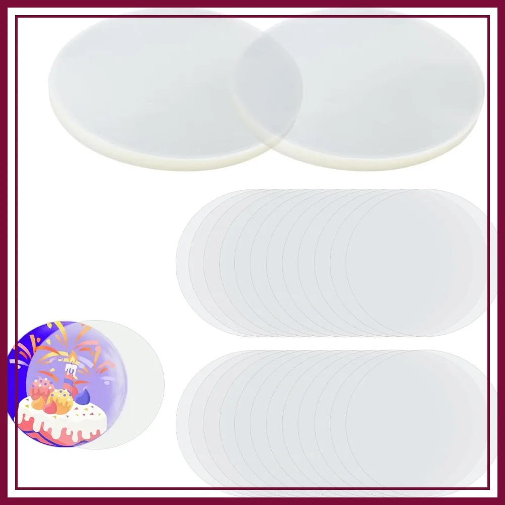 200 Pcs Clear Badge Film, 2.25 inch 58 mm Round Mylars for Button Making, Protective Cover for DIY Crafts
200 Pcs Clear Badge Film, 2.25 inch 58 mm Round Mylars for Button Making, Protective Cover for DIY Crafts