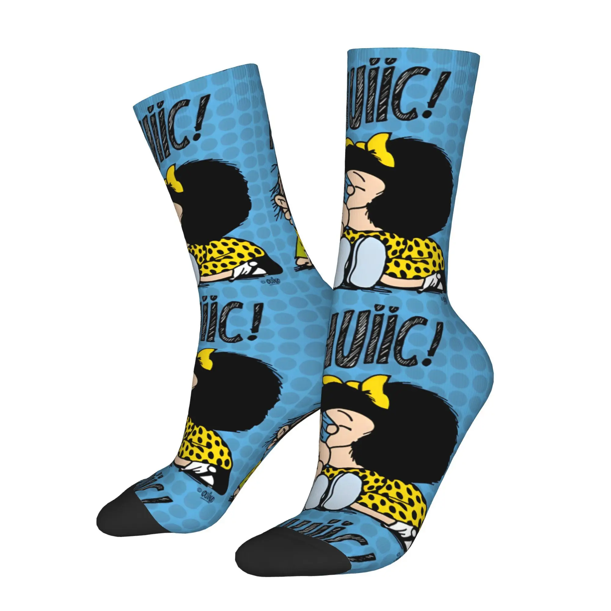 Mafalda Cute Comic Character Men Socks Cycling Novelty Spring Summer Autumn Winter Stockings
Mafalda Cute Comic Character Men Socks Cycling Novelty Spring Summer Autumn Winter Stockings