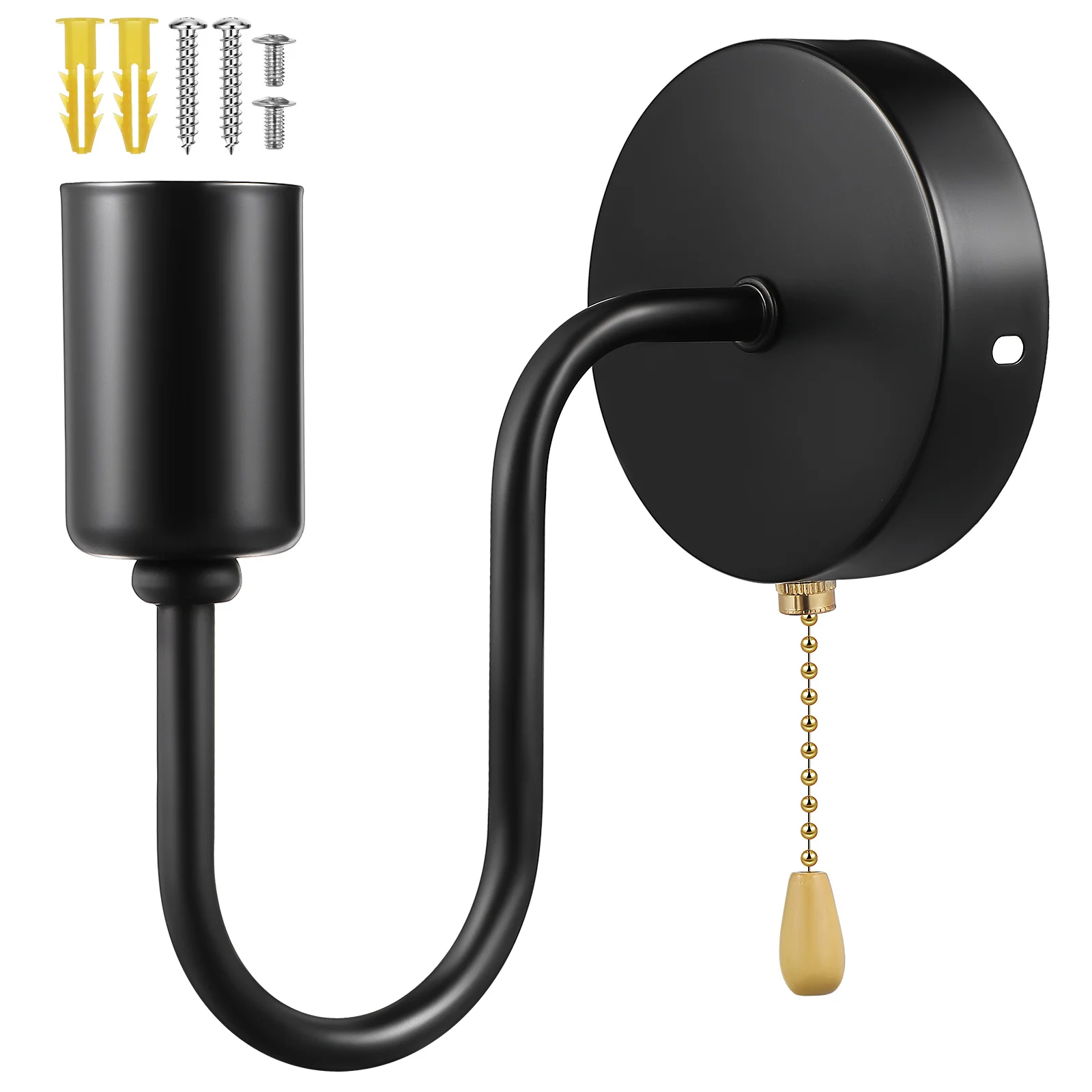 Retro Wall Lamp E26 Pull Chain Switch Iron Material Outdoor House Porch Vintage Sconce Mount Fixtures Decor Wall Lighting
Retro Wall Lamp E26 Pull Chain Switch Iron Material Outdoor House Porch Vintage Sconce Mount Fixtures Decor Wall Lighting