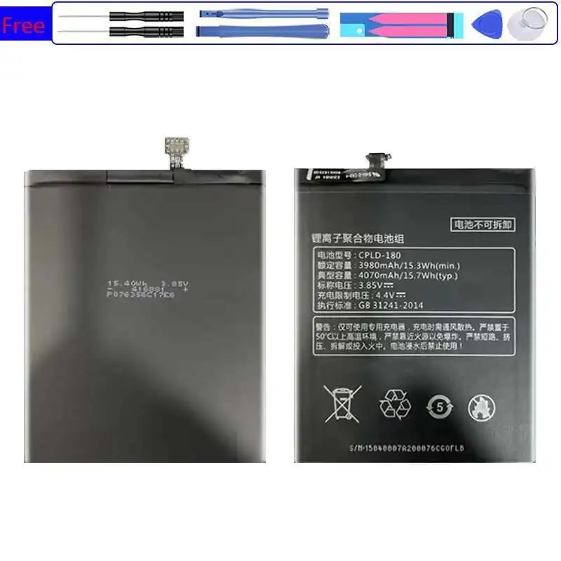 Mobile Phone Battery for Coolpad LeEco Cool Changer S1 C105-8 C105-6 CPLD-180 4070mAh
Mobile Phone Battery for Coolpad LeEco Cool Changer S1 C105-8 C105-6 CPLD-180 4070mAh
