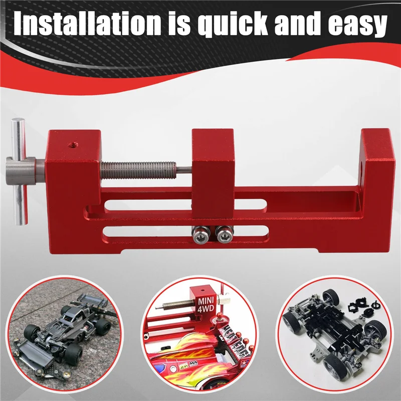 WOTT-Tire Installer Wheel Loader Tires Fitter Device With Bearing For Tamiya Mini 4WD Tools DIY Parts Red
WOTT-Tire Installer Wheel Loader Tires Fitter Device With Bearing For Tamiya Mini 4WD Tools DIY Parts Red