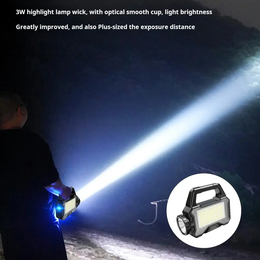 Waterproof Led Flashlight High Lumens Solar Camping Light with Handle Multi-functional Flashlight Led for Outdoor for Nighttime
Waterproof Led Flashlight High Lumens Solar Camping Light with Handle Multi-functional Flashlight Led for Outdoor for Nighttime