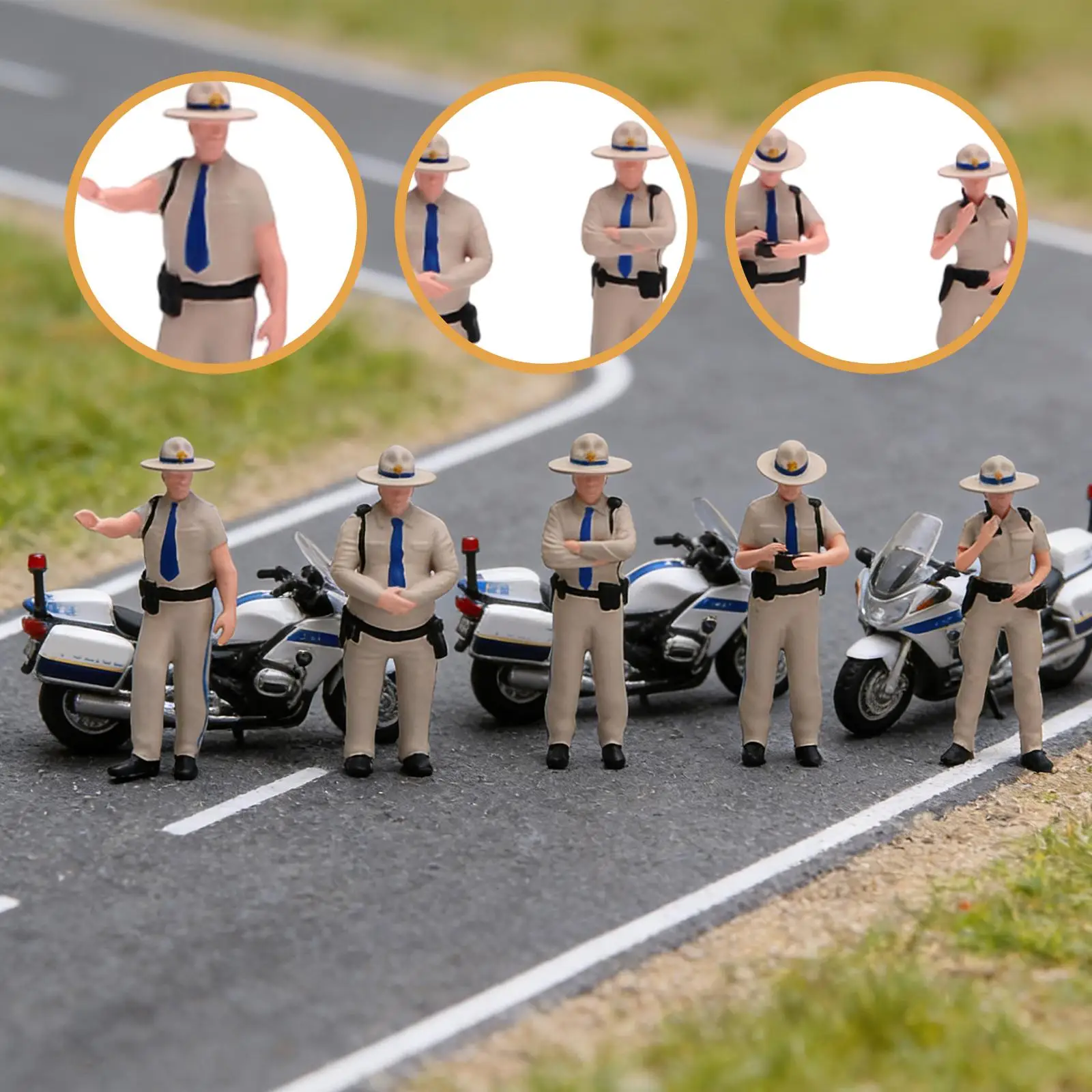 5x 1:64 Scale Mini Diorama Officers Dioramas Tiny People Model for DIY Scene Architectural Buildings Sand Table
5x 1:64 Scale Mini Diorama Officers Dioramas Tiny People Model for DIY Scene Architectural Buildings Sand Table