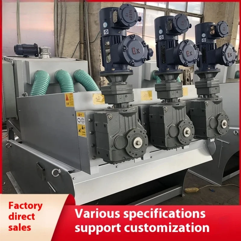 Wide Application Sludge Screw Dewatering Automatic Filter Press Machine Advanced Wastewater Treatment Screw Press Fabric Plate
Wide Application Sludge Screw Dewatering Automatic Filter Press Machine Advanced Wastewater Treatment Screw Press Fabric Plate