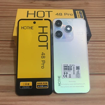HOTHE HOT 48 PRO Smartphone,4GB+3GB RAM,64GB ROM,6.6