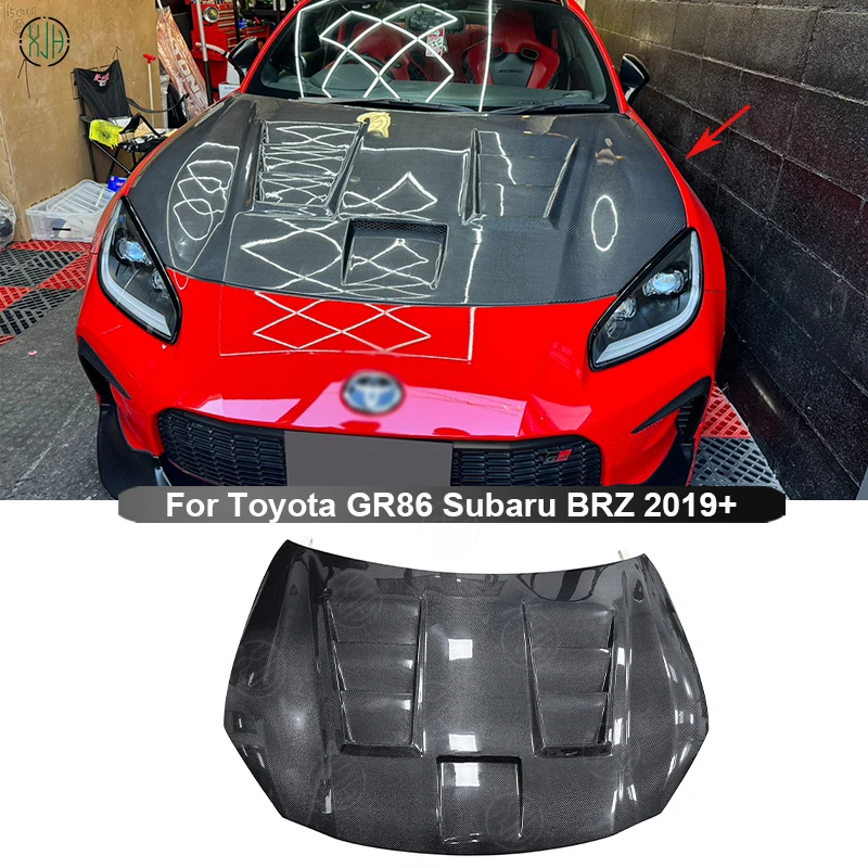 Carbon Fiber Car Front Bumper Engine Cover Hood Bonnet Vent Parts For Toyota GR86 ZN8 ZC8 ZD8 Subaru BRZ 2019+ Body kit 
Carbon Fiber Car Front Bumper Engine Cover Hood Bonnet Vent Parts For Toyota GR86 ZN8 ZC8 ZD8 Subaru BRZ 2019+ Body kit