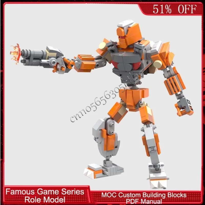 258 PCS Brickheadz Scurry Scout BOT MOC Customize Modular Building Block Creative Design Educational DIY Boys Festival Toy Gift
258 PCS Brickheadz Scurry Scout BOT MOC Customize Modular Building Block Creative Design Educational DIY Boys Festival Toy Gift