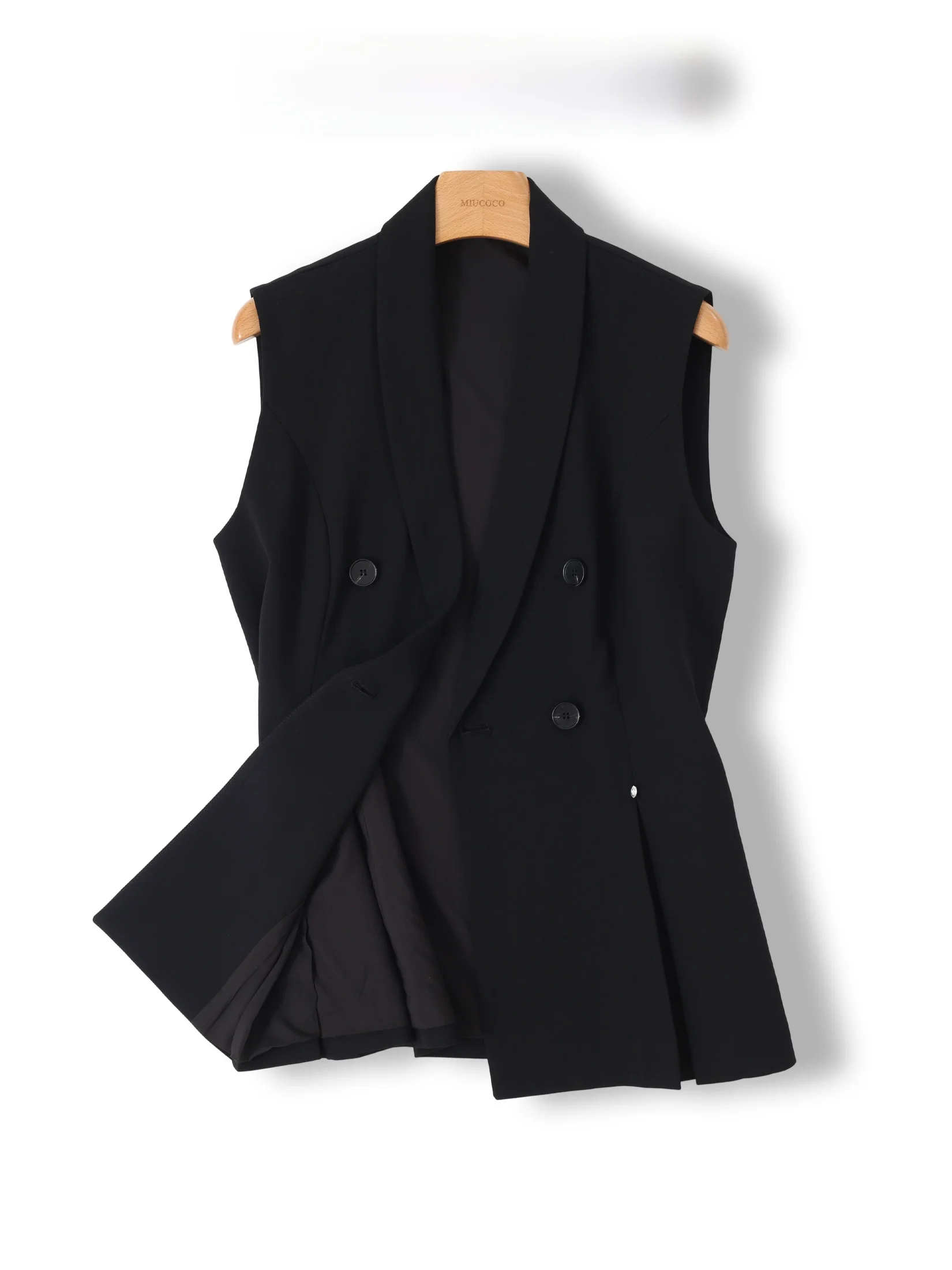 Elegant Commuter Style Women's Suit Vest Fashionable Slimming Trendy Outerwear Jacket Pocket Detail Regular Fit Moderate Warmth
Elegant Commuter Style Women's Suit Vest Fashionable Slimming Trendy Outerwear Jacket Pocket Detail Regular Fit Moderate Warmth