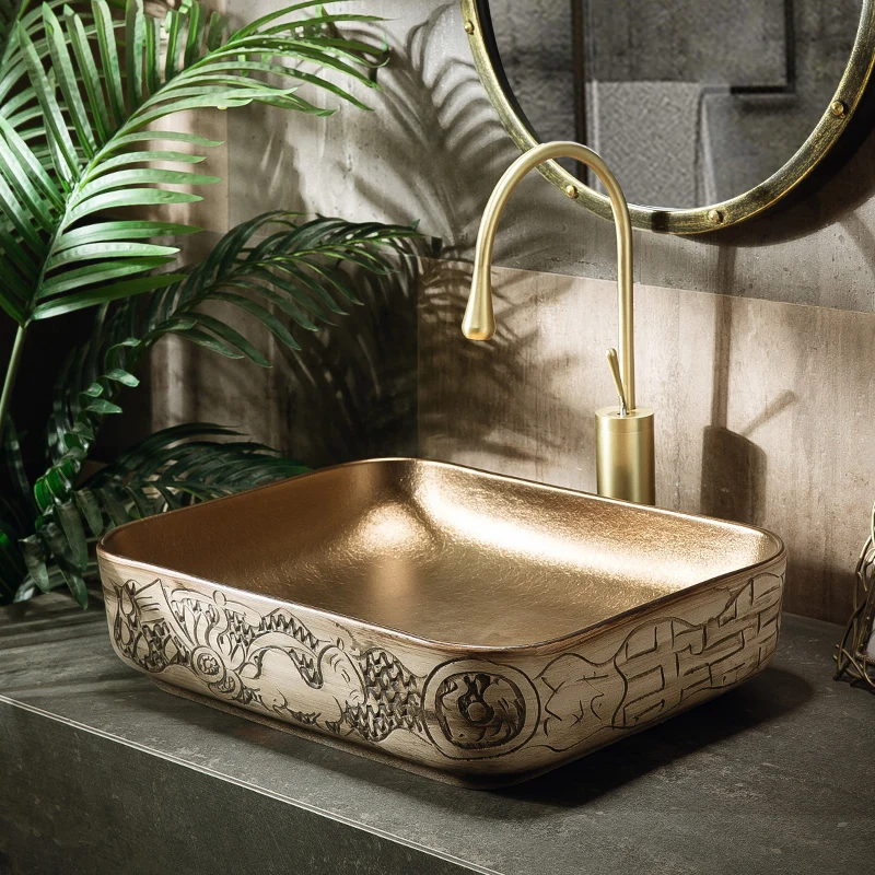 Red and white Jingdezhen Bathroom ceramic sink wash basin Counter Top Wash Basin Bathroom Sinks bird and flower
Red and white Jingdezhen Bathroom ceramic sink wash basin Counter Top Wash Basin Bathroom Sinks bird and flower