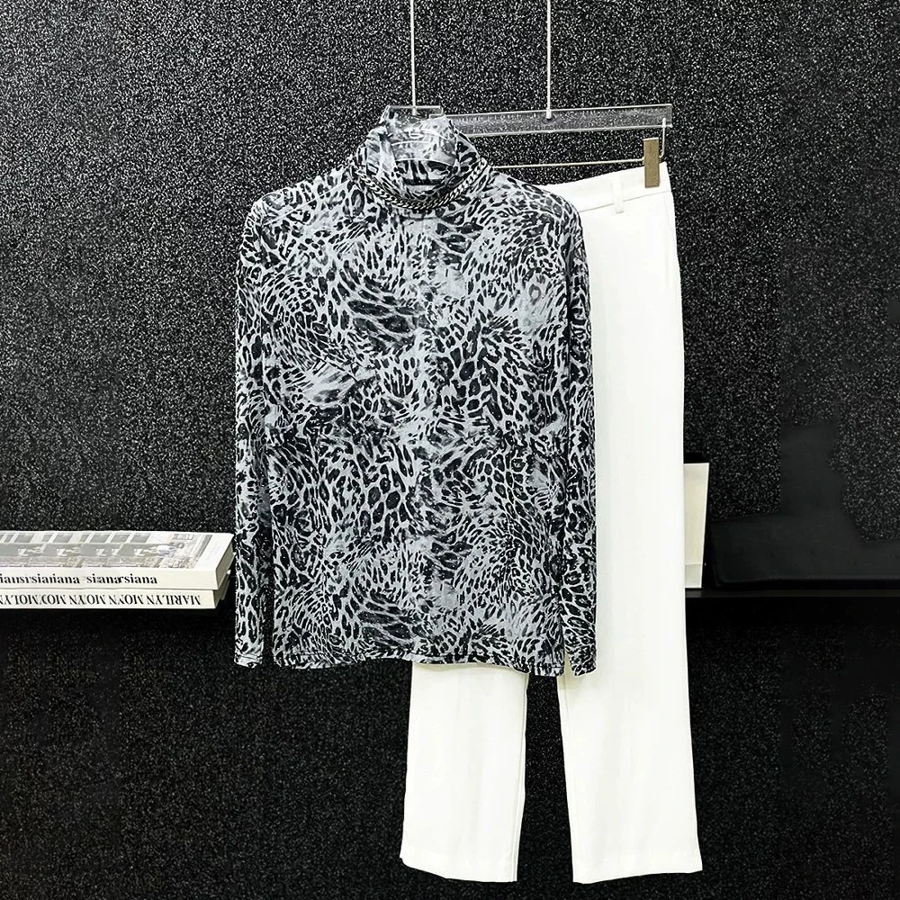Мужская футболка Hot Diamond Ice Silk Mesh, летняя тонкая дышащая модная футболка для бальных танцев, ночного клуба, мужская одежда, новинка 2023 года
Мужская футболка Hot Diamond Ice Silk Mesh, летняя тонкая дышащая модная футболка для бальных танцев, ночного клуба, мужская одежда, новинка 2023 года