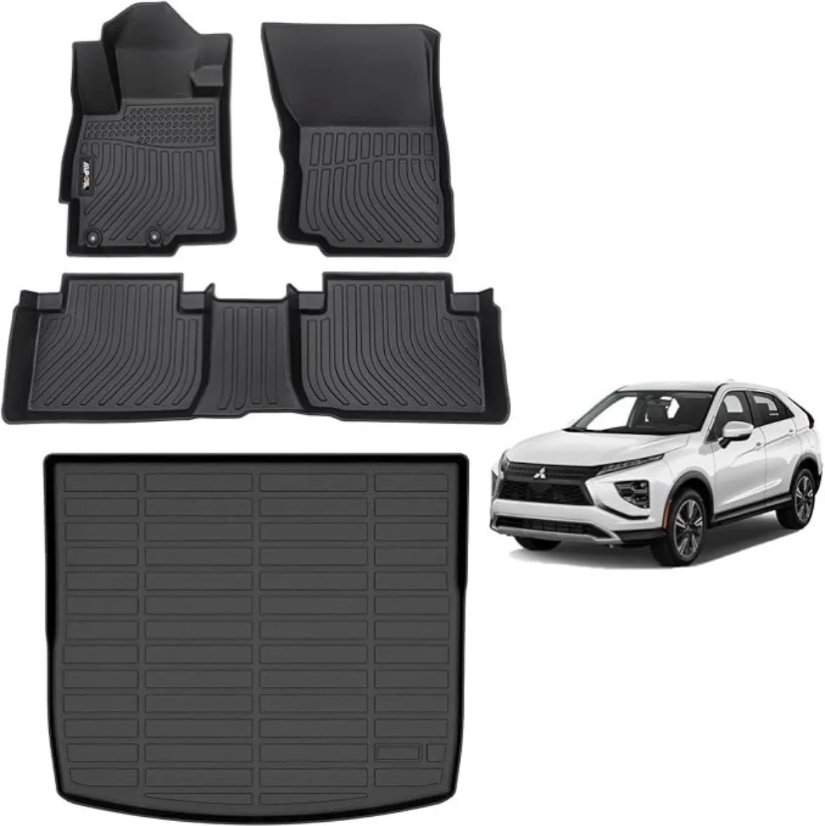 Floor Mats & Cargo Liner Set For 2022-2025 Mitsubishi Eclipse Cross All Weather
Floor Mats & Cargo Liner Set For 2022-2025 Mitsubishi Eclipse Cross All Weather