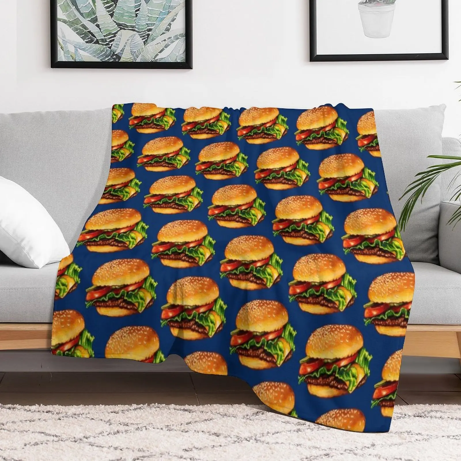 Cheeseburger 3 Pattern Throw Blanket warm winter Weighted halloween Blankets
Cheeseburger 3 Pattern Throw Blanket warm winter Weighted halloween Blankets