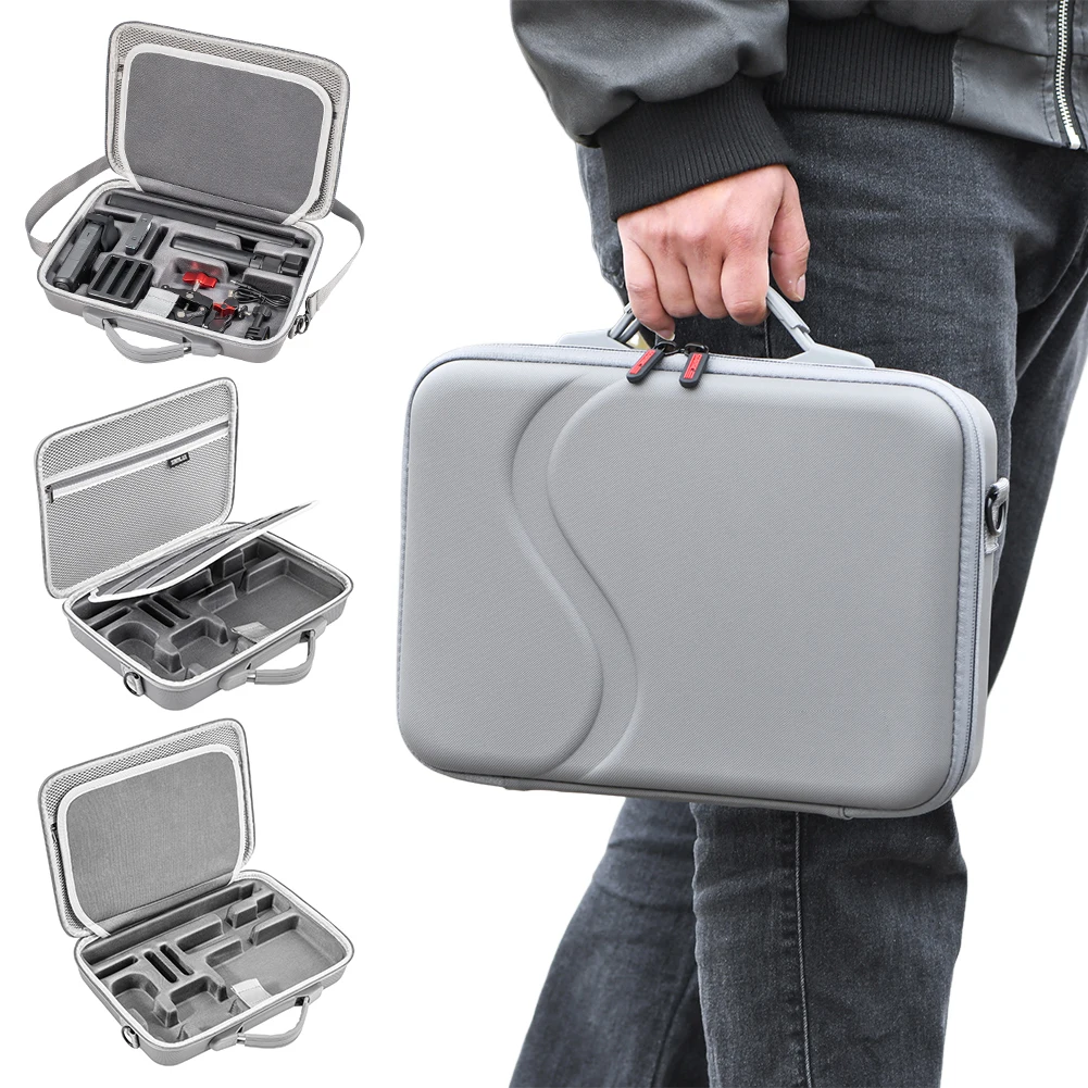 Сумка-чехол для хранения и переноски камеры Insta360 X5 и других аксессуаров
Сумка-чехол для хранения и переноски камеры Insta360 X5 и других аксессуаров