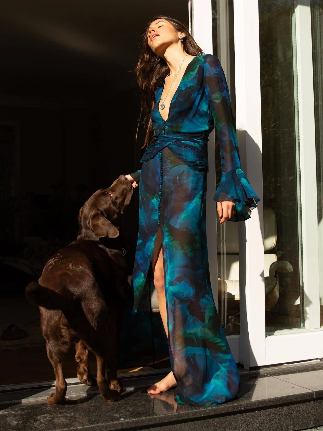 Sexy Blue Floral Print Bikini Cover up Dress Long Knee Length Party Dress Beach Vacation Polyester Fiber V Neck All Seasons
Sexy Blue Floral Print Bikini Cover up Dress Long Knee Length Party Dress Beach Vacation Polyester Fiber V Neck All Seasons
