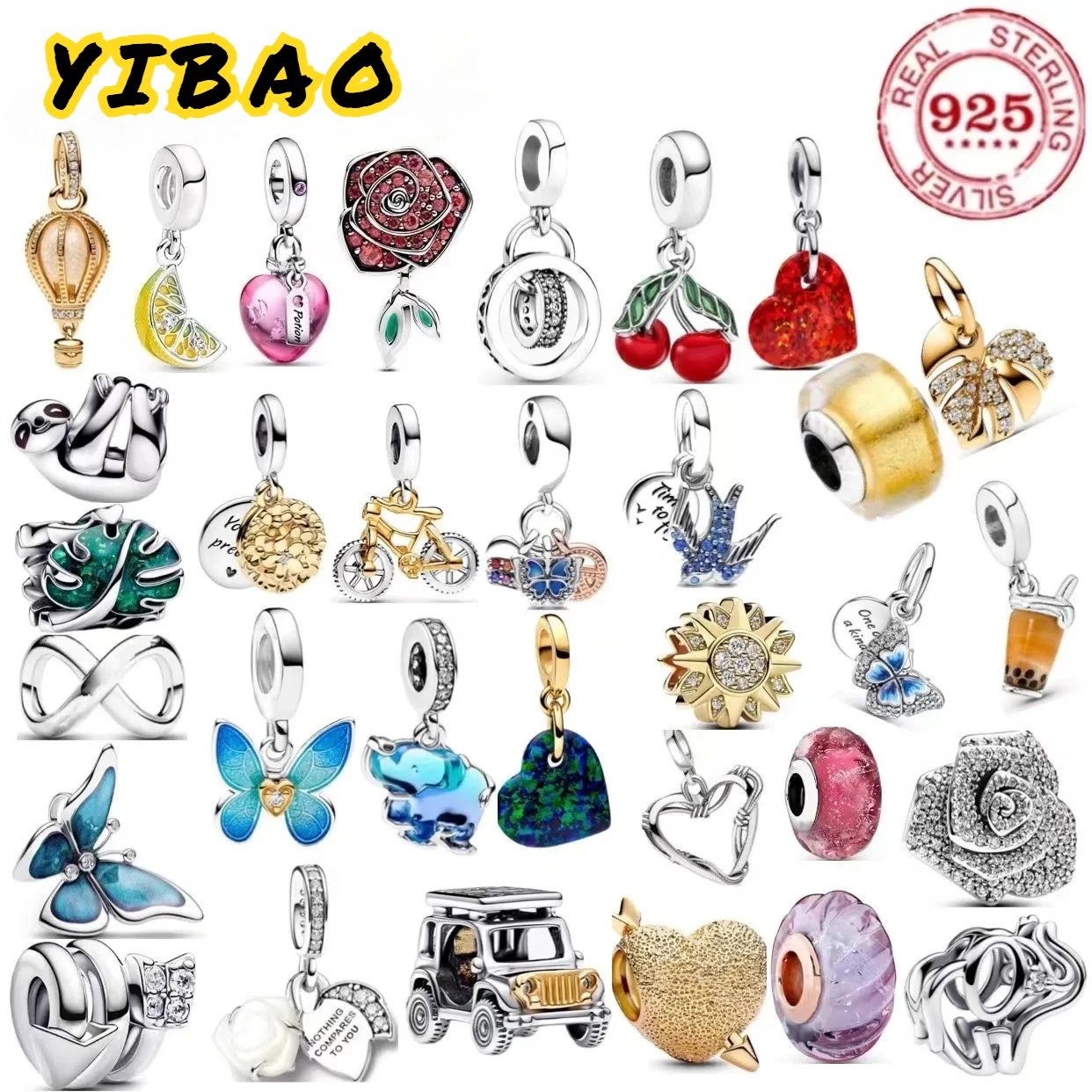 Hot-selling100%925 Pure silver Classic butterfly small leaf beads perfect for women's birthday as an exquisite jewelry gift
Hot-selling100%925 Pure silver Classic butterfly small leaf beads perfect for women's birthday as an exquisite jewelry gift