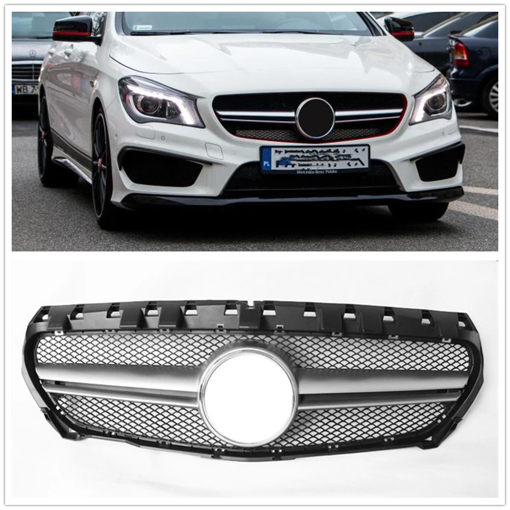 Передняя решетка для автомобиля, верхний бампер для Mercedes Benz CLA Class W117 C117 CLA220 250 260 300 2013-2016 
Передняя решетка для автомобиля, верхний бампер для Mercedes Benz CLA Class W117 C117 CLA220 250 260 300 2013-2016