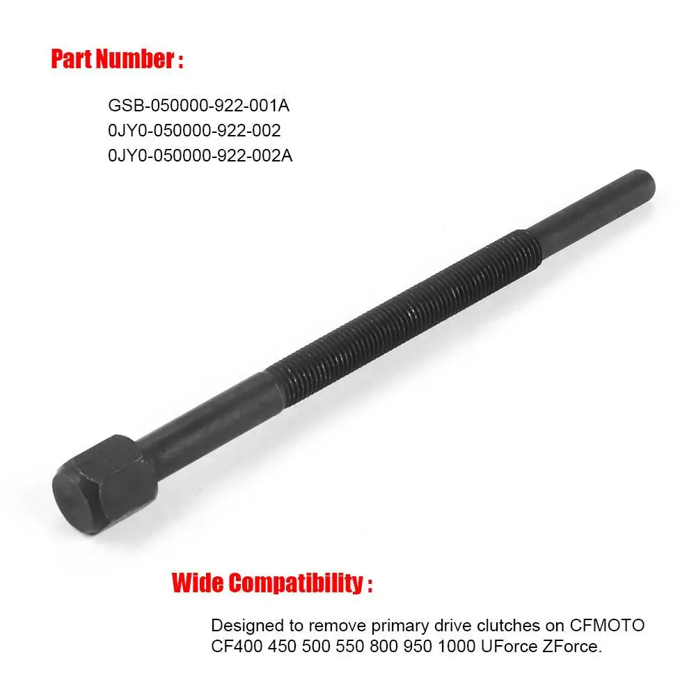 Precision Drive Clutch Puller Automotive Accessories CVT Clutch Extraction Tool for CFMOTO CFORCE 050000-922-002
Precision Drive Clutch Puller Automotive Accessories CVT Clutch Extraction Tool for CFMOTO CFORCE 050000-922-002
