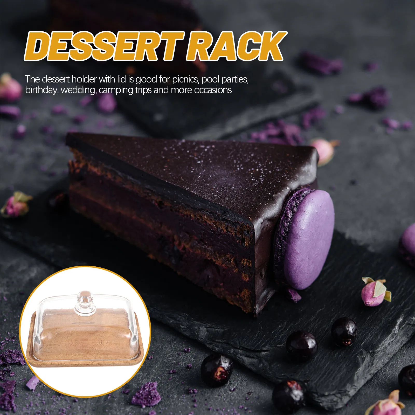 Подставка для торта с купольной крышкой, держатель для конфет и кексов, подставка для десертов на свадьбу, день рождения, тарелки для десертов
Подставка для торта с купольной крышкой, держатель для конфет и кексов, подставка для десертов на свадьбу, день рождения, тарелки для десертов