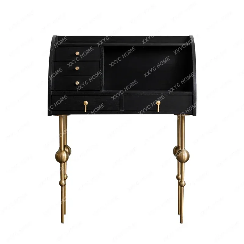 A Dresser retro light luxury Nordic small apartment makeup table storage solid wood carving high-end glass
A Dresser retro light luxury Nordic small apartment makeup table storage solid wood carving high-end glass