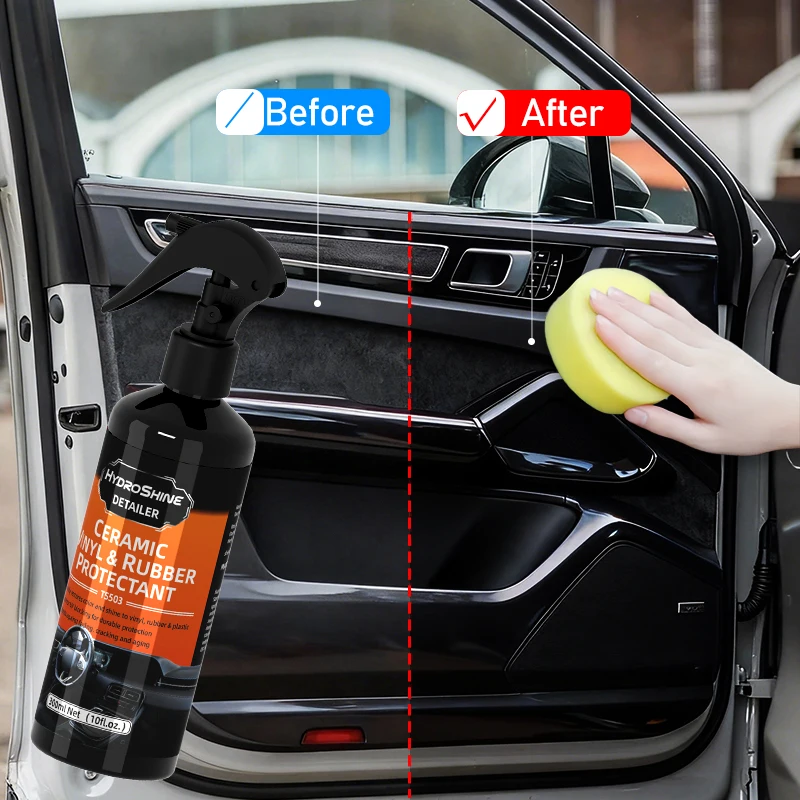 Hydroshine Car Plastic Restorer - Restores Black Shine, Long-Lasting Coating for Plastic & Leather Polishing & Cleaning
Hydroshine Car Plastic Restorer - Restores Black Shine, Long-Lasting Coating for Plastic & Leather Polishing & Cleaning