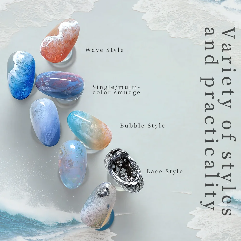 MR NAIL Wave Glue Special Halo Dye Nail Art Bubble Varnish 10color For Nail Rapid Smudging Marble Wave Nail Art For Nail Salon
MR NAIL Wave Glue Special Halo Dye Nail Art Bubble Varnish 10color For Nail Rapid Smudging Marble Wave Nail Art For Nail Salon