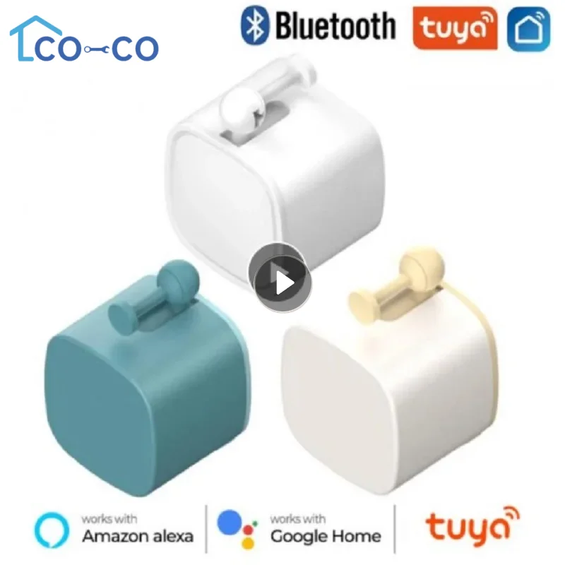 Tuya Intelligent Finger Robot Switch Bluetooth Mechanical Arms Bot Button Pusher Smart Life APP Voice Control Alexa Google Home
Tuya Intelligent Finger Robot Switch Bluetooth Mechanical Arms Bot Button Pusher Smart Life APP Voice Control Alexa Google Home