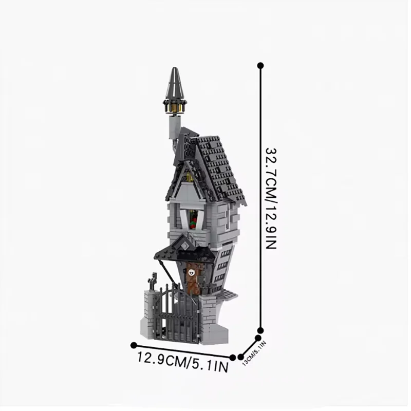 442pcs Architectural Model MOC Halloween Nightmare House Creative Educational Children's Building Block Gift
442pcs Architectural Model MOC Halloween Nightmare House Creative Educational Children's Building Block Gift