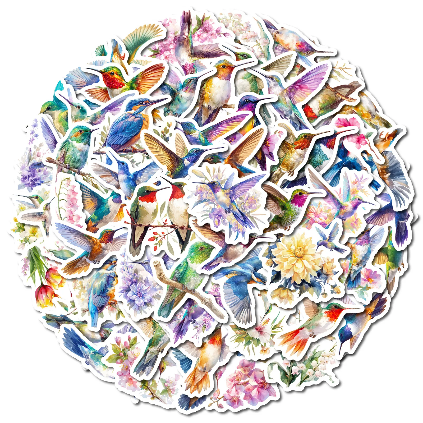 56PCS Cartoon Ainmals Hummingbird Graffiti Stickers Aesthetic DIY Scrapbook Laptop Stationary Suitcase Decal Sticker Toy
56PCS Cartoon Ainmals Hummingbird Graffiti Stickers Aesthetic DIY Scrapbook Laptop Stationary Suitcase Decal Sticker Toy