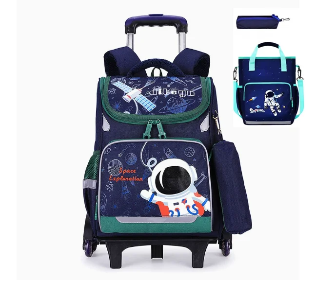 Primary School wheeled Bags Boys School Trolley Backpack Bag set for Boys school bag with wheeled School Rolling Bags on Wheels
Primary School wheeled Bags Boys School Trolley Backpack Bag set for Boys school bag with wheeled School Rolling Bags on Wheels
