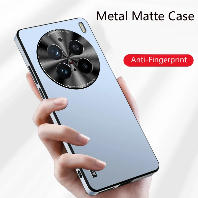 For Vivo X100 X100S Pro Phone Case Frosted Magnetic Metal Material Protective Ultra-thin Cover for Vivo X100 Ultra Back Cover
For Vivo X100 X100S Pro Phone Case Frosted Magnetic Metal Material Protective Ultra-thin Cover for Vivo X100 Ultra Back Cover