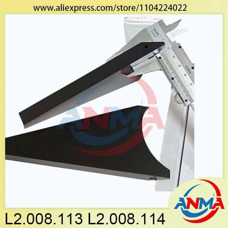 2Sets L2.008.113 L2.008.114 M2.008.113F Ink Fountain Divider Duct End Blocks For Heidelberg CD74 SM74 Offset Printing Machine
2Sets L2.008.113 L2.008.114 M2.008.113F Ink Fountain Divider Duct End Blocks For Heidelberg CD74 SM74 Offset Printing Machine