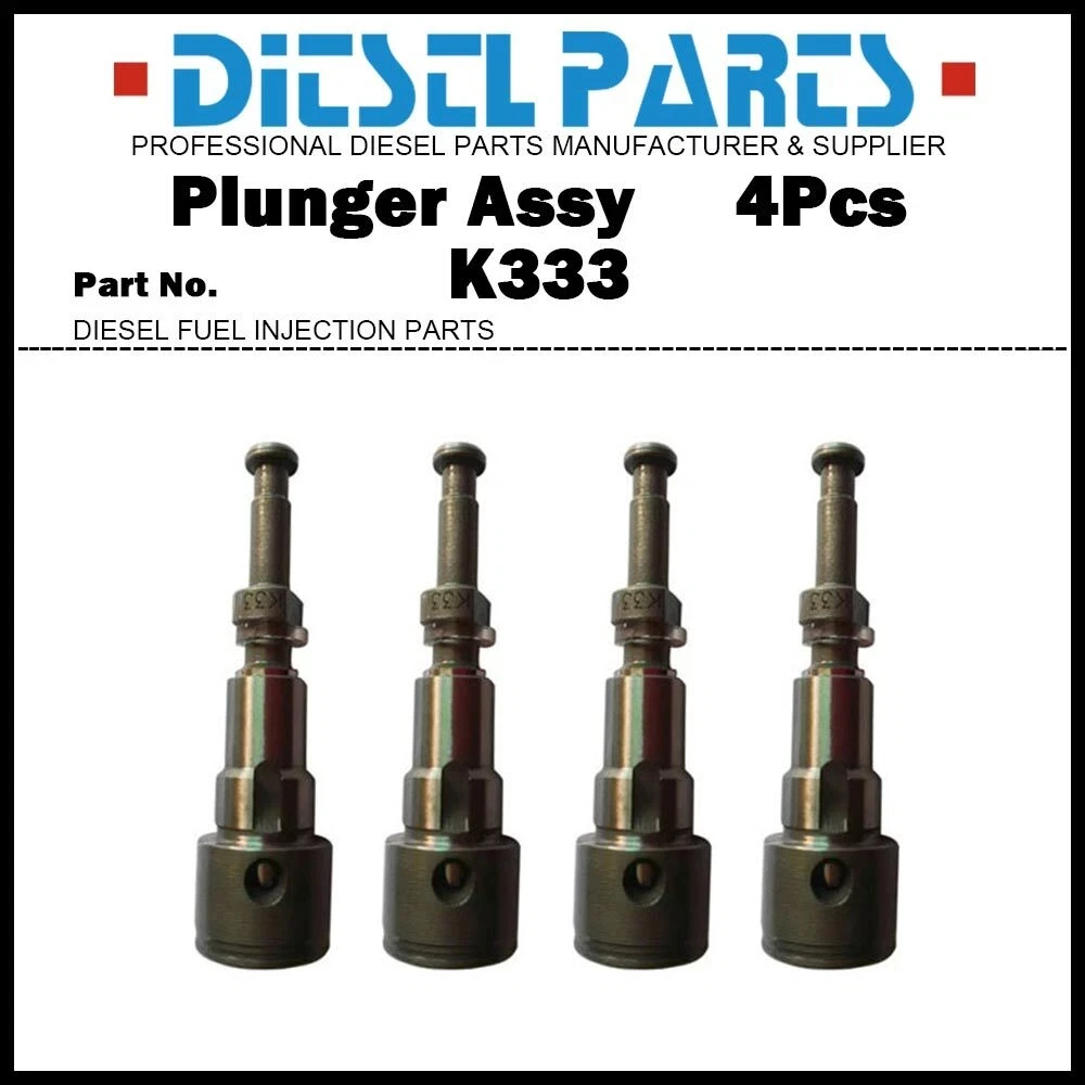 4Pcs/Lot Pump Element Plunger and Barrel K333 140163-4120 for ISUZU 4LE1 4LE2
4Pcs/Lot Pump Element Plunger and Barrel K333 140163-4120 for ISUZU 4LE1 4LE2