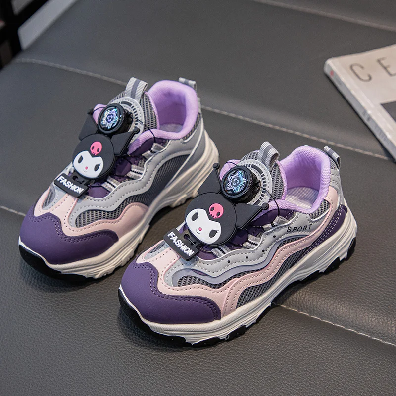 Kuromi Casual Shoe Sanrio Cute Cartoon Comfortable Anti-Slip Sneakers Kids Girls Tennis Shoes Thick Sole Leisure Running Shoes
Kuromi Casual Shoe Sanrio Cute Cartoon Comfortable Anti-Slip Sneakers Kids Girls Tennis Shoes Thick Sole Leisure Running Shoes